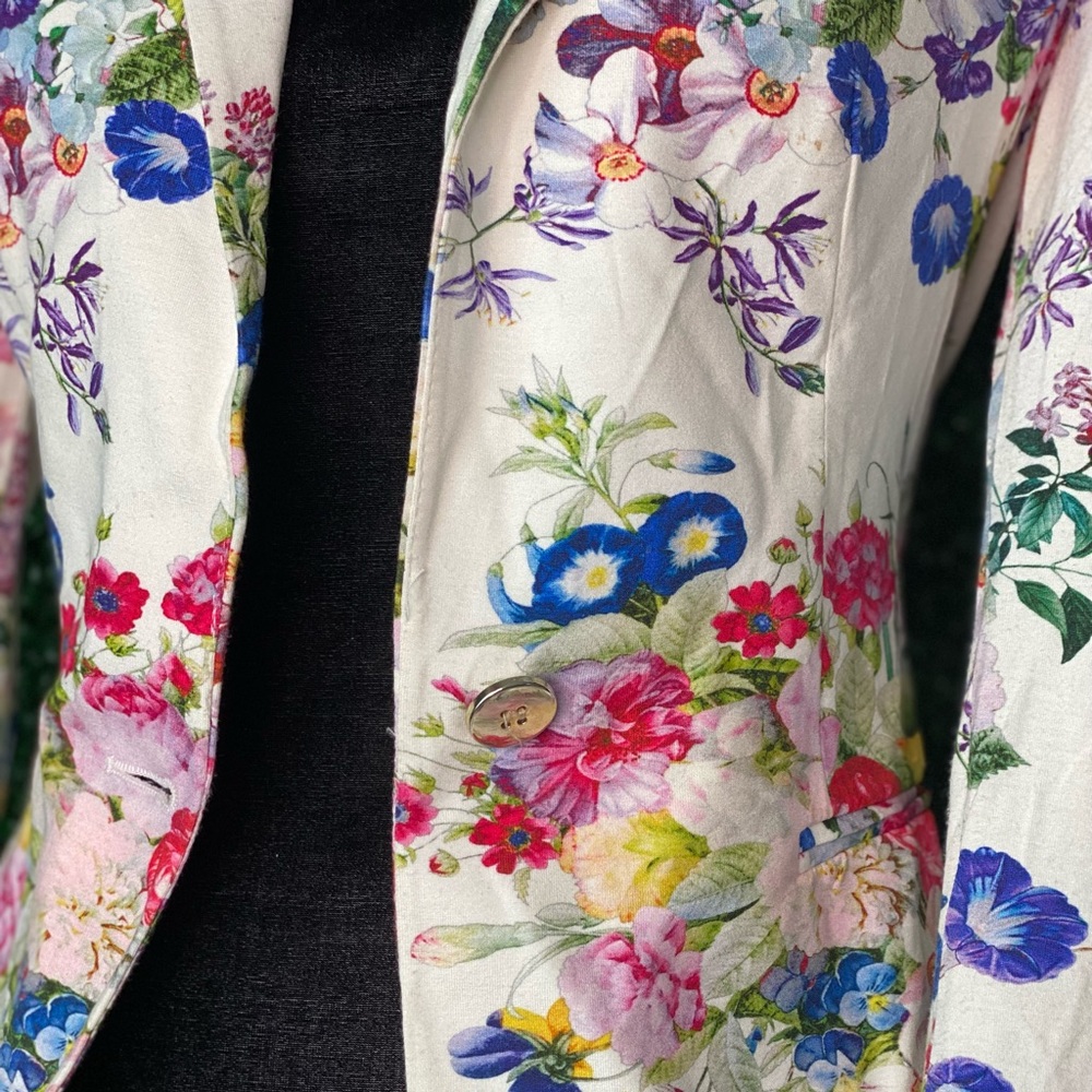 Zara Basic Botanical Garden Blazer - image 5